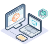 Files and communication Icon